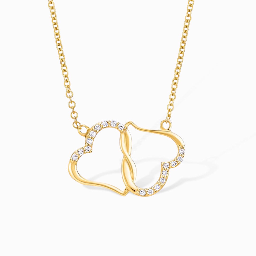 Mère & Fille - Ensemble de Bijoux "Liées pour Toujours" (Bague, Bracelet & Collier)