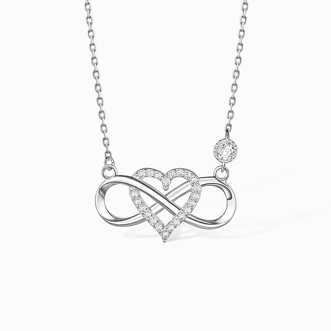 À Ma Petite-Fille | Je T'aime à l'Infini | Collier 925S