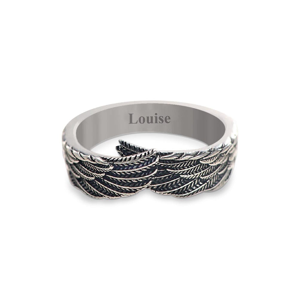 Un symbole d'amour et de protection | Bague Aile d'Ange Gardien
