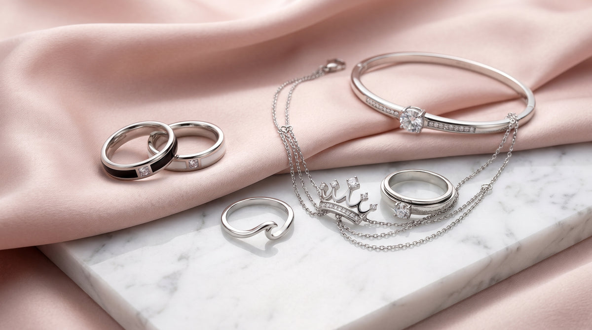 daughter jewelry editorial image