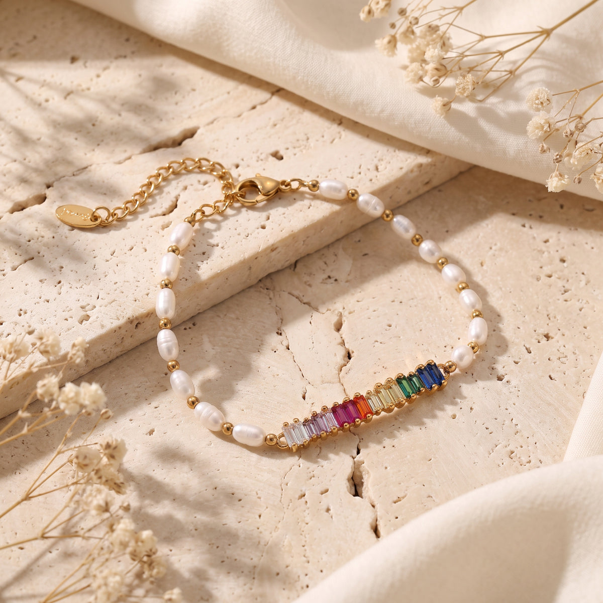 The Prism Baguette Bar Bracelet