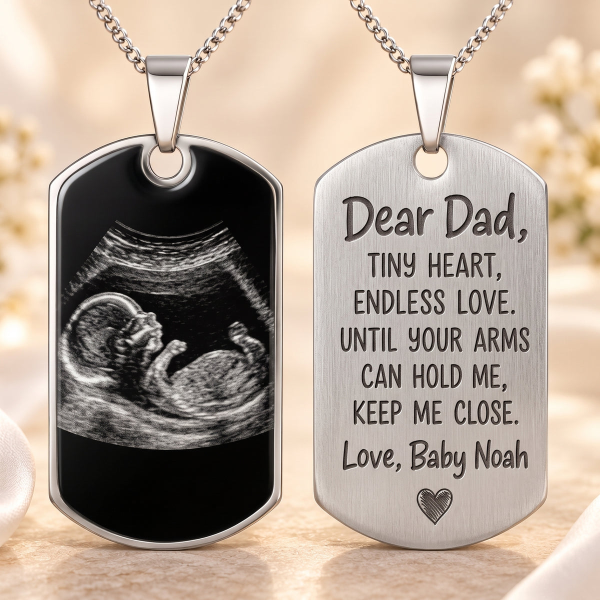 The Ultrasound Tag Necklace