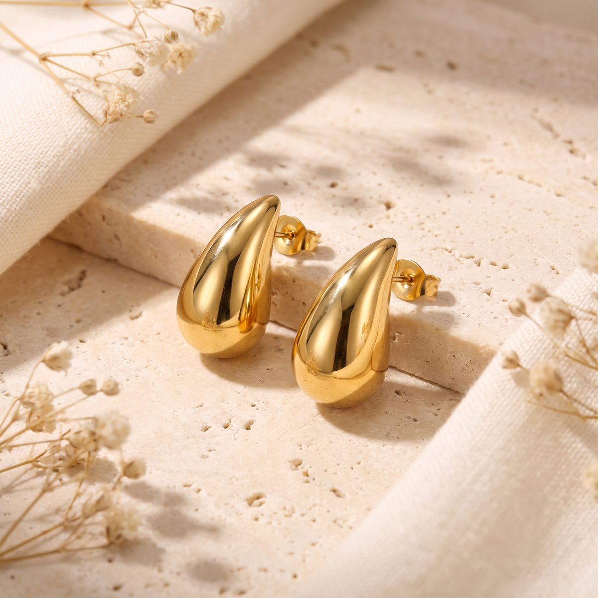 The Teardrop Drop Earrings