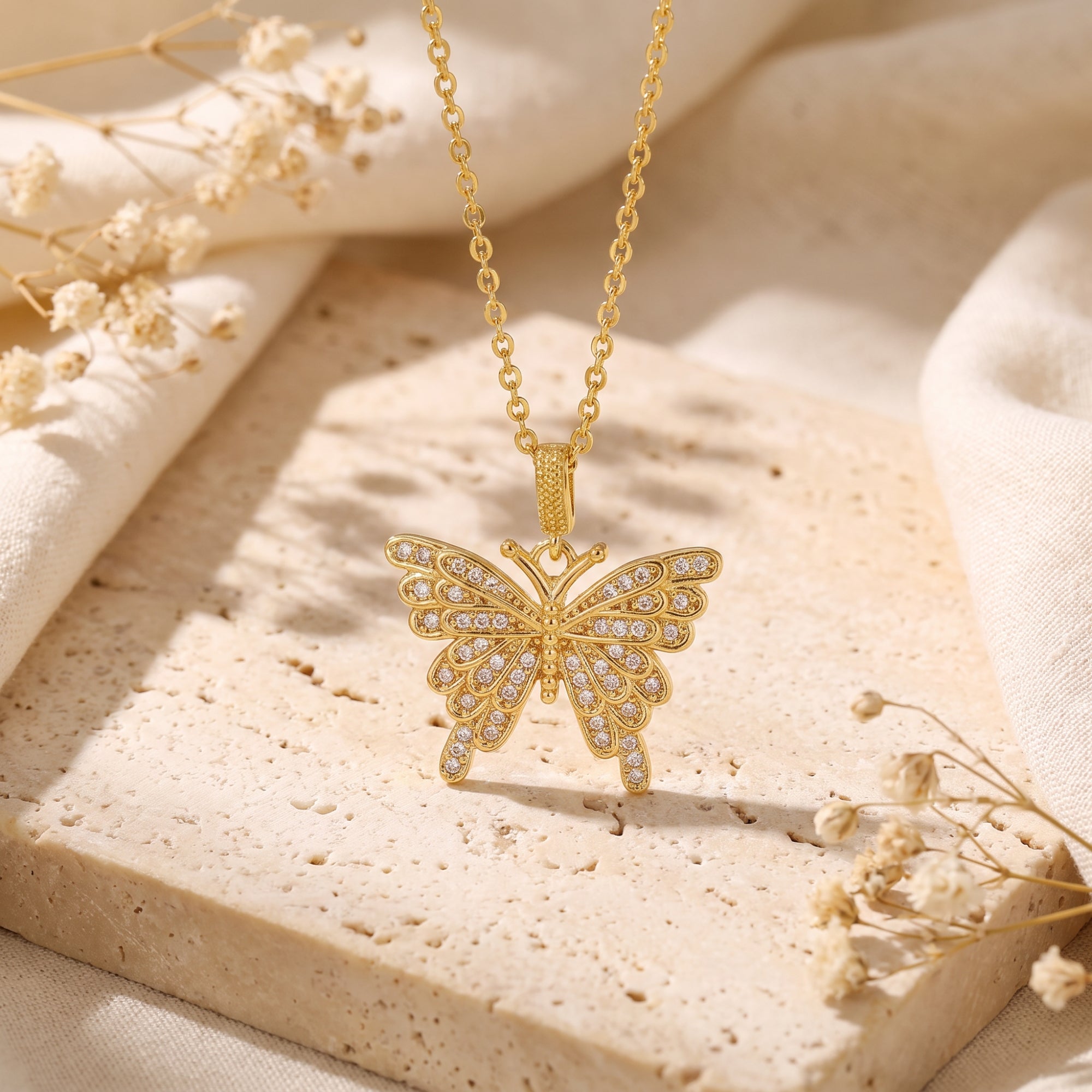 The Elysian Butterfly Necklace