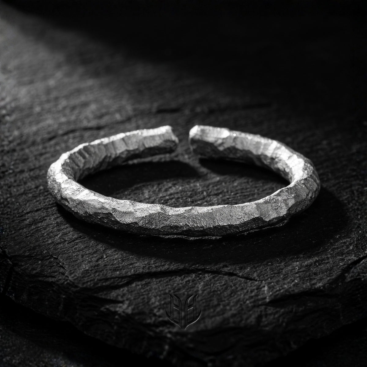 The Forge Hammered Open Ring