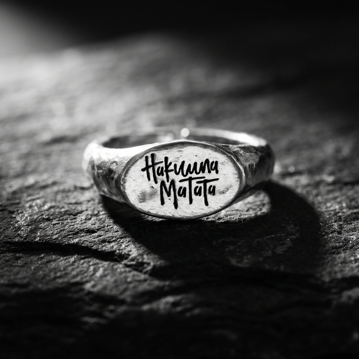 The Hakuna Matata Signet Ring