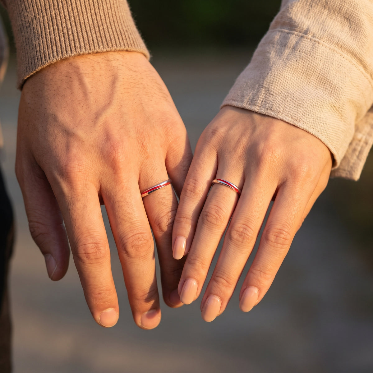 The Destiny Thread Inlay Ring