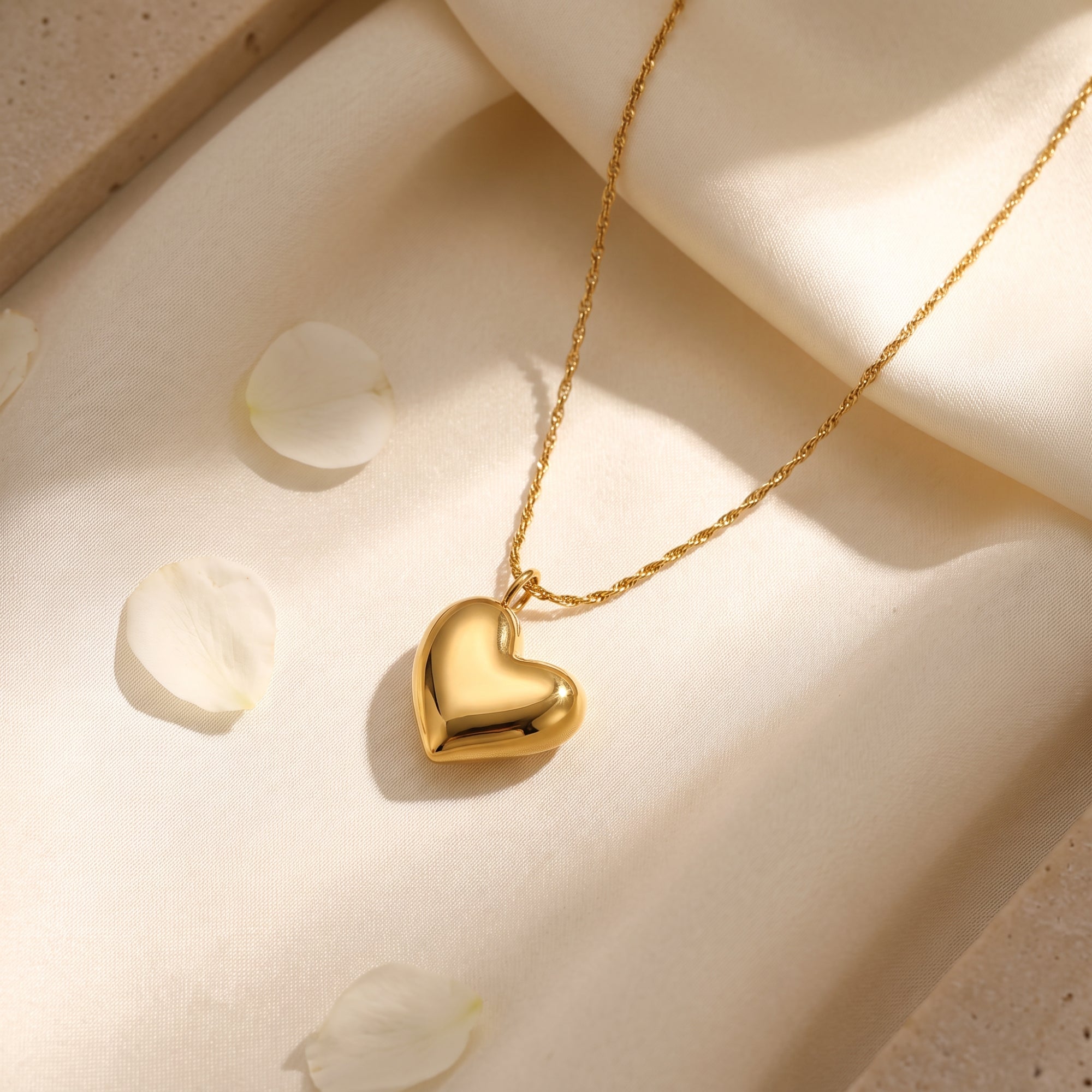 The Puffed Heart Necklace