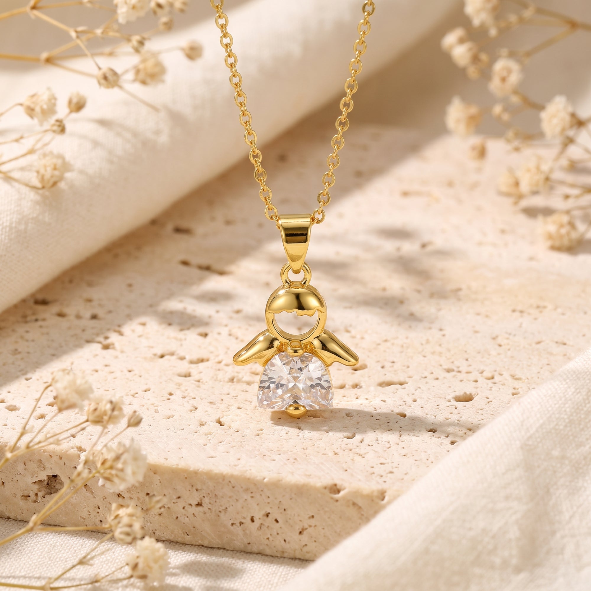 The Seraphina Angel Necklace