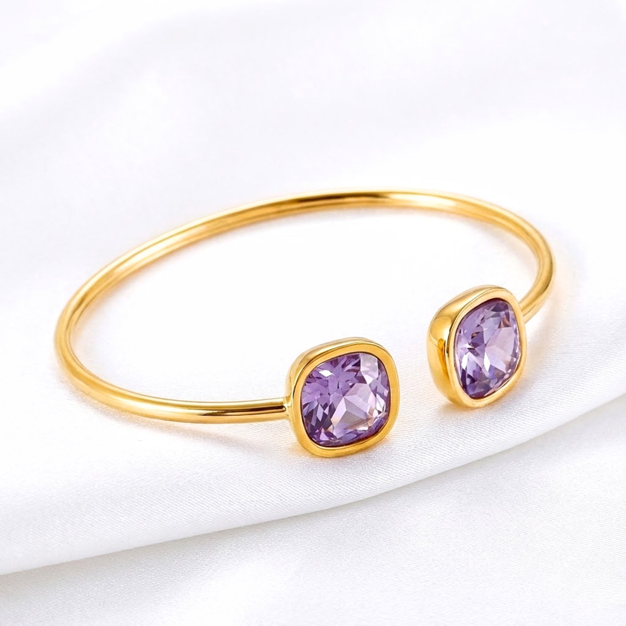 The Aurelia Bangle - 18K Gold Vermeil