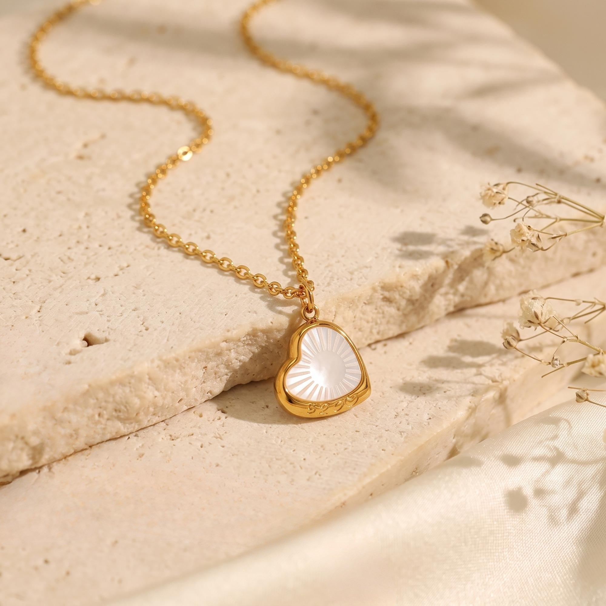 The Soleil Heart Necklace