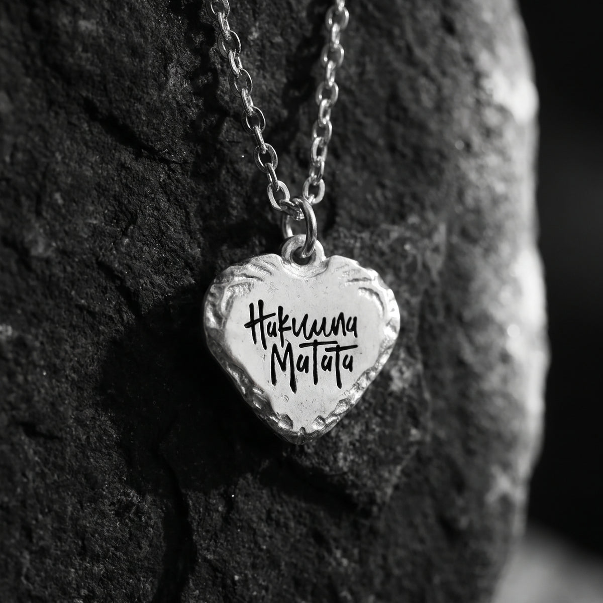 The Hakuna Matata Heart Necklace
