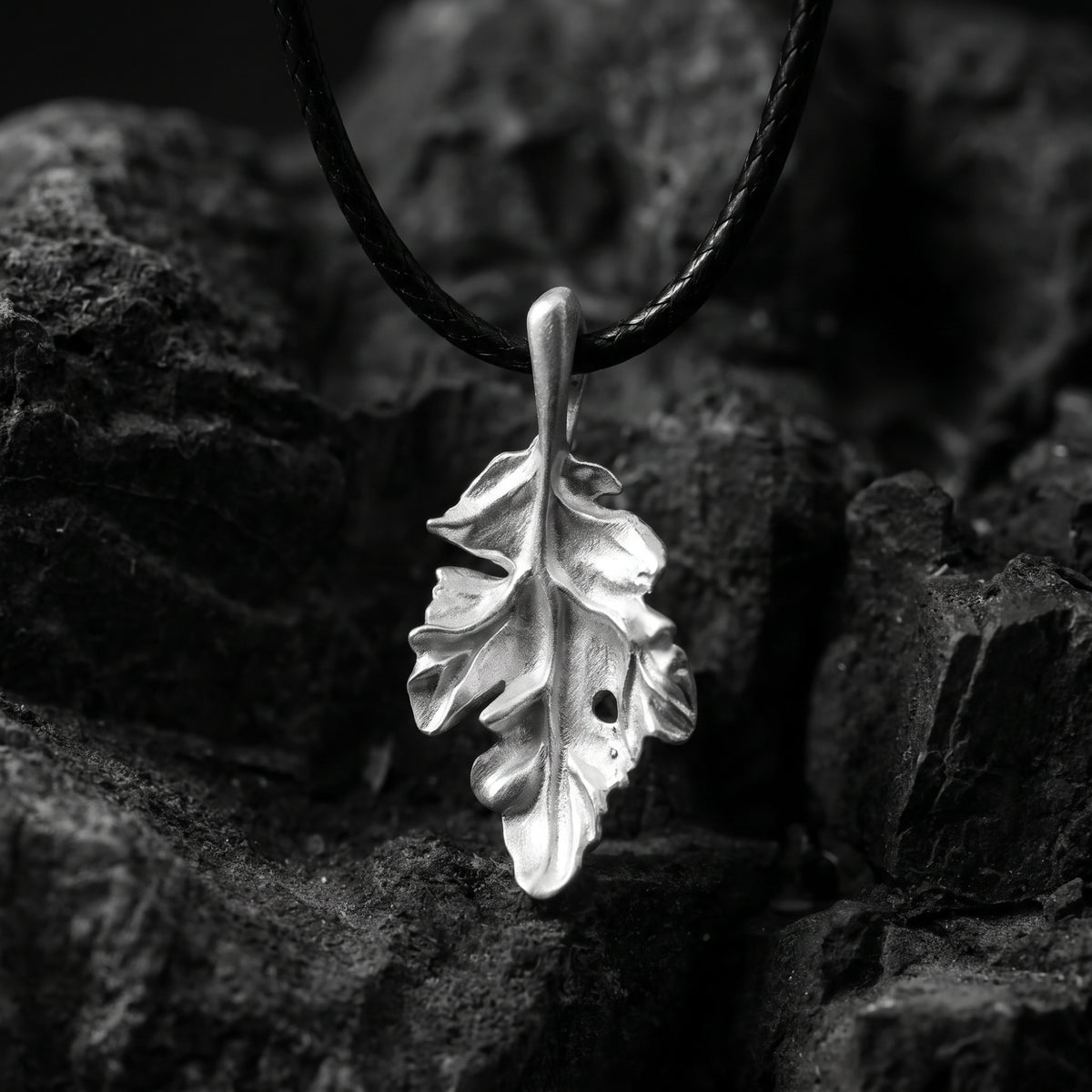 The Oak Leaf Pendant Necklace