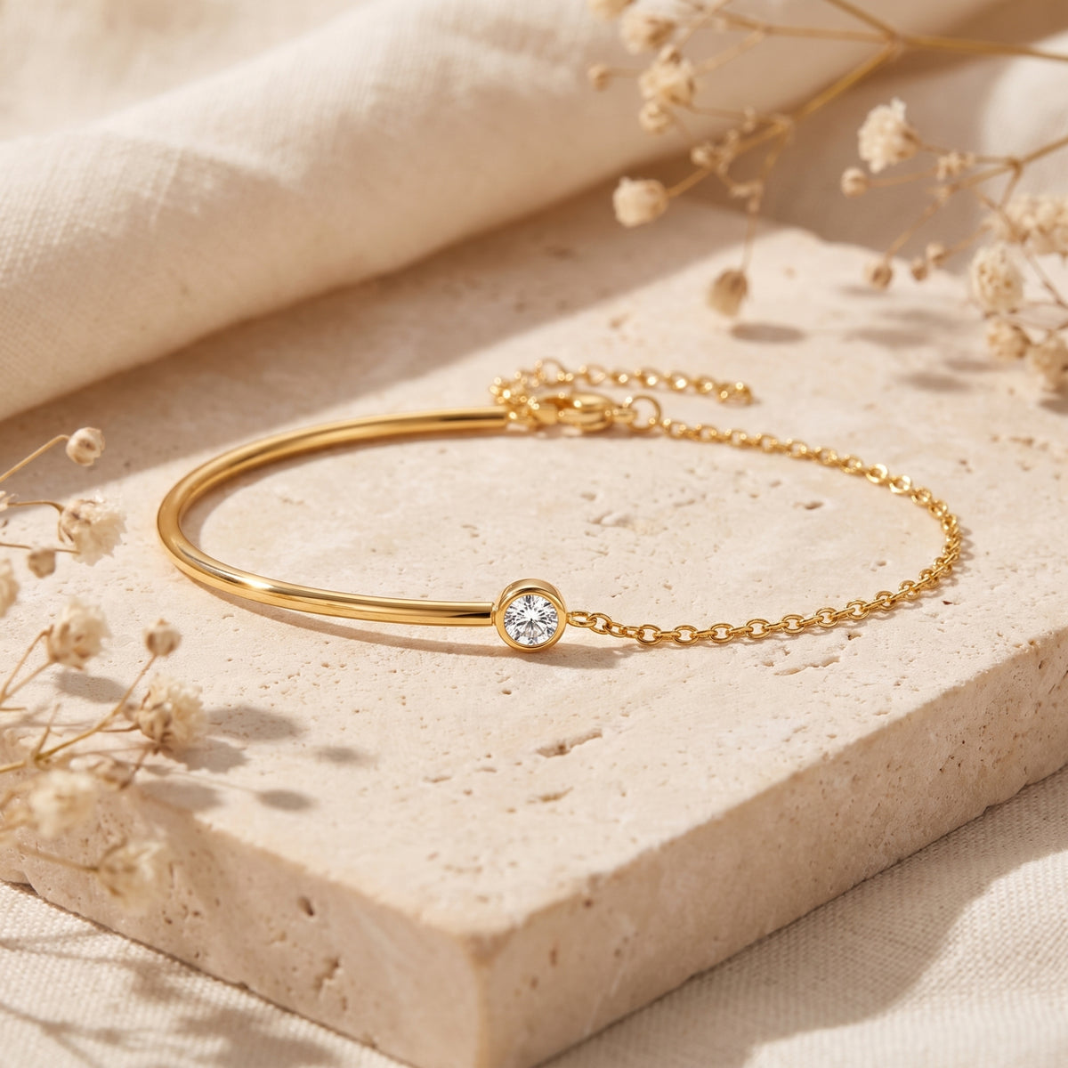 The Bezel Station Cuff Bracelet