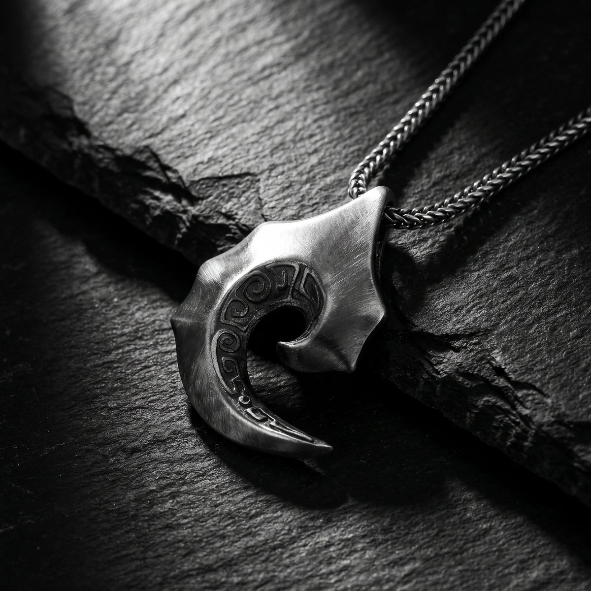 The Tidal Scroll Necklace