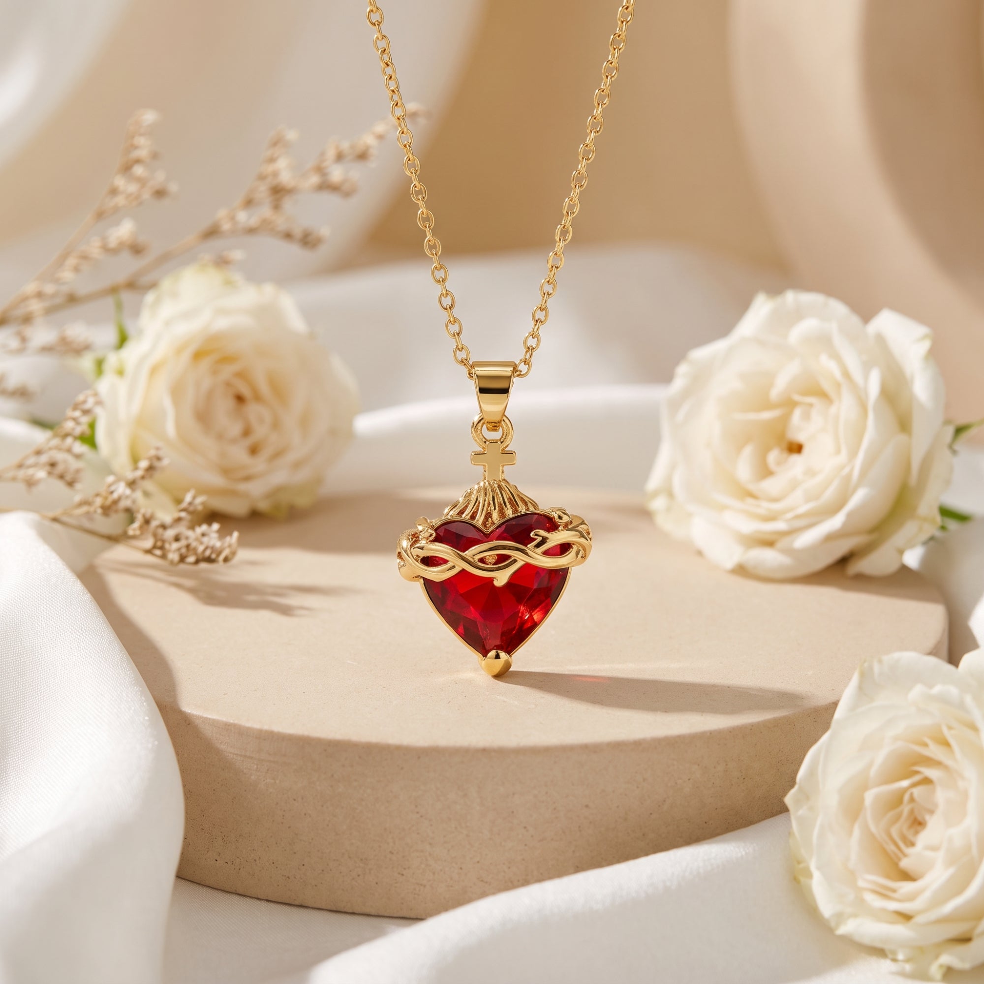 The Sacred Heart Necklace