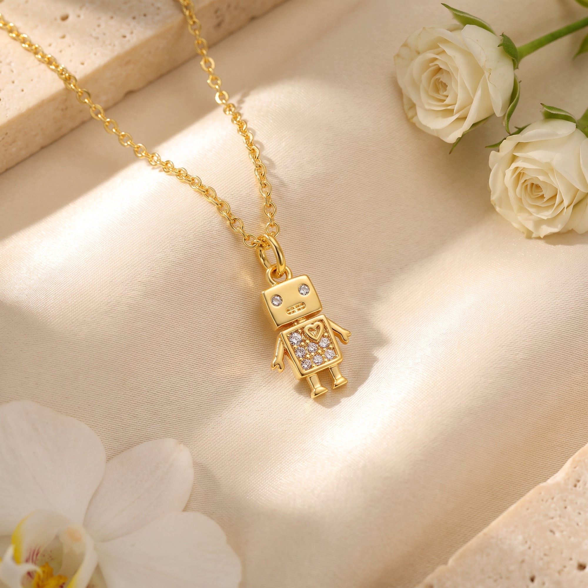 The Cosmo Robot Necklace