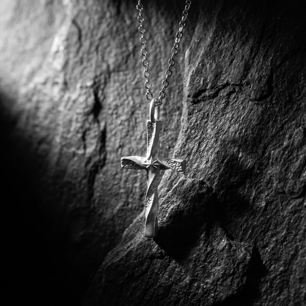The Twisted Cross Necklace