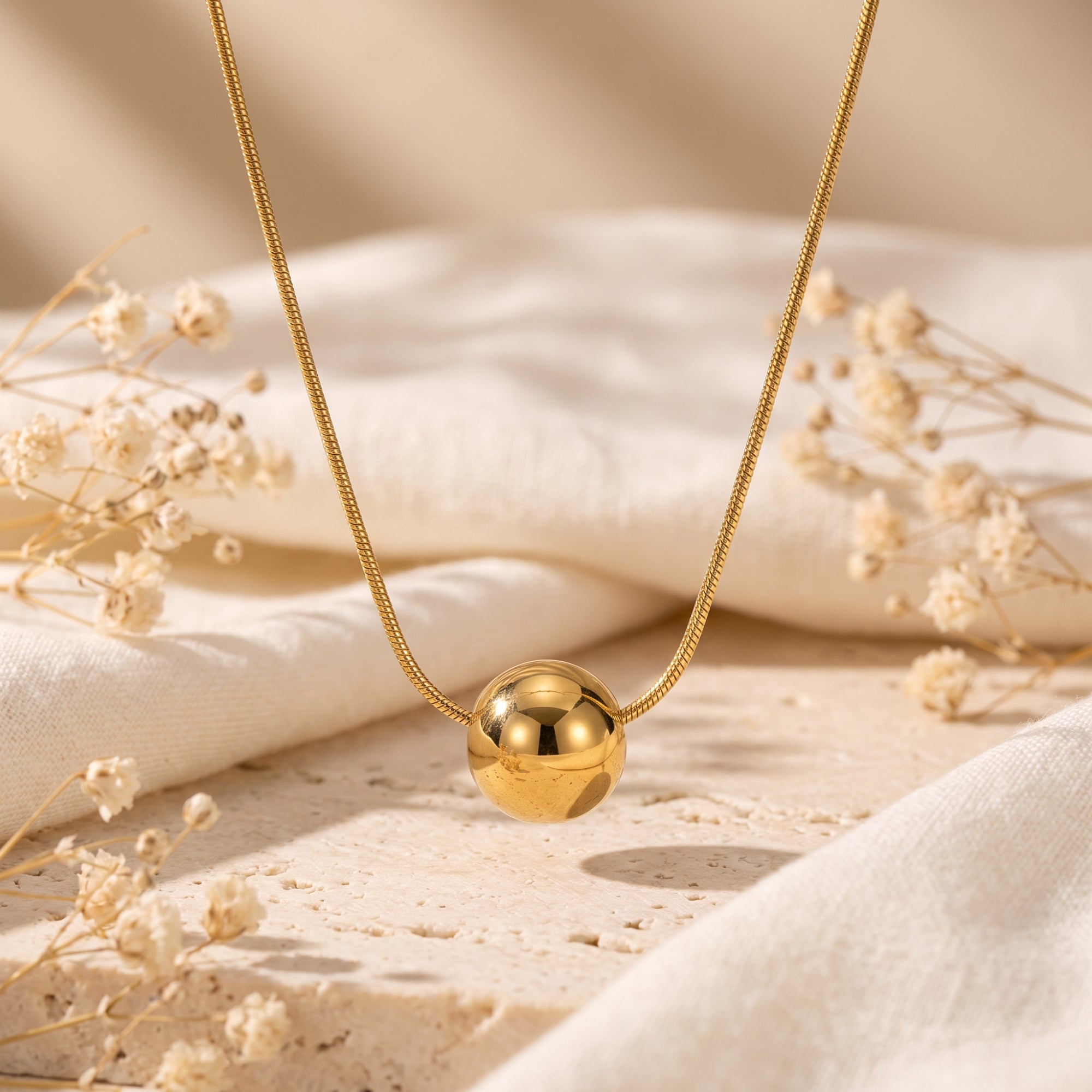 The Orbital Sphere Necklace