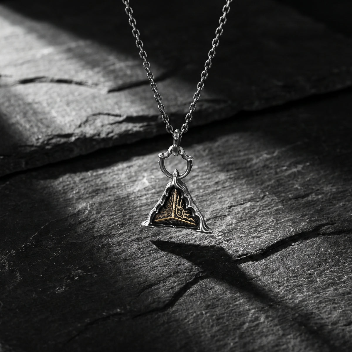 The Triangular Talisman Necklace
