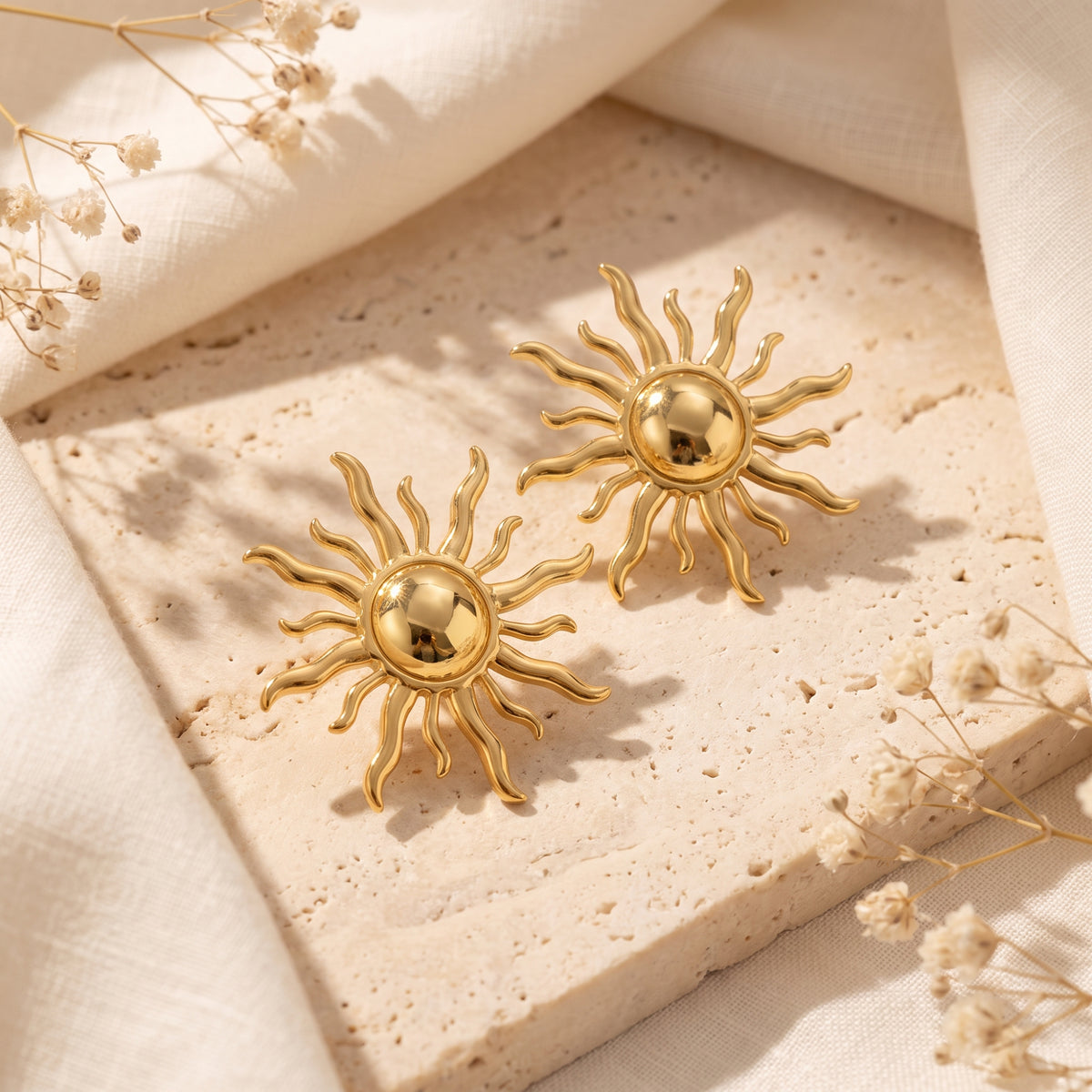 The Solstice Sunburst Earrings