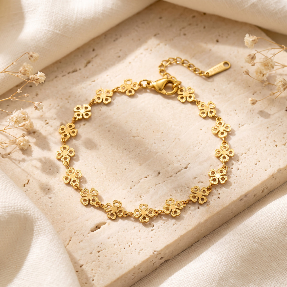 The Four-Leaf Station Bracelet