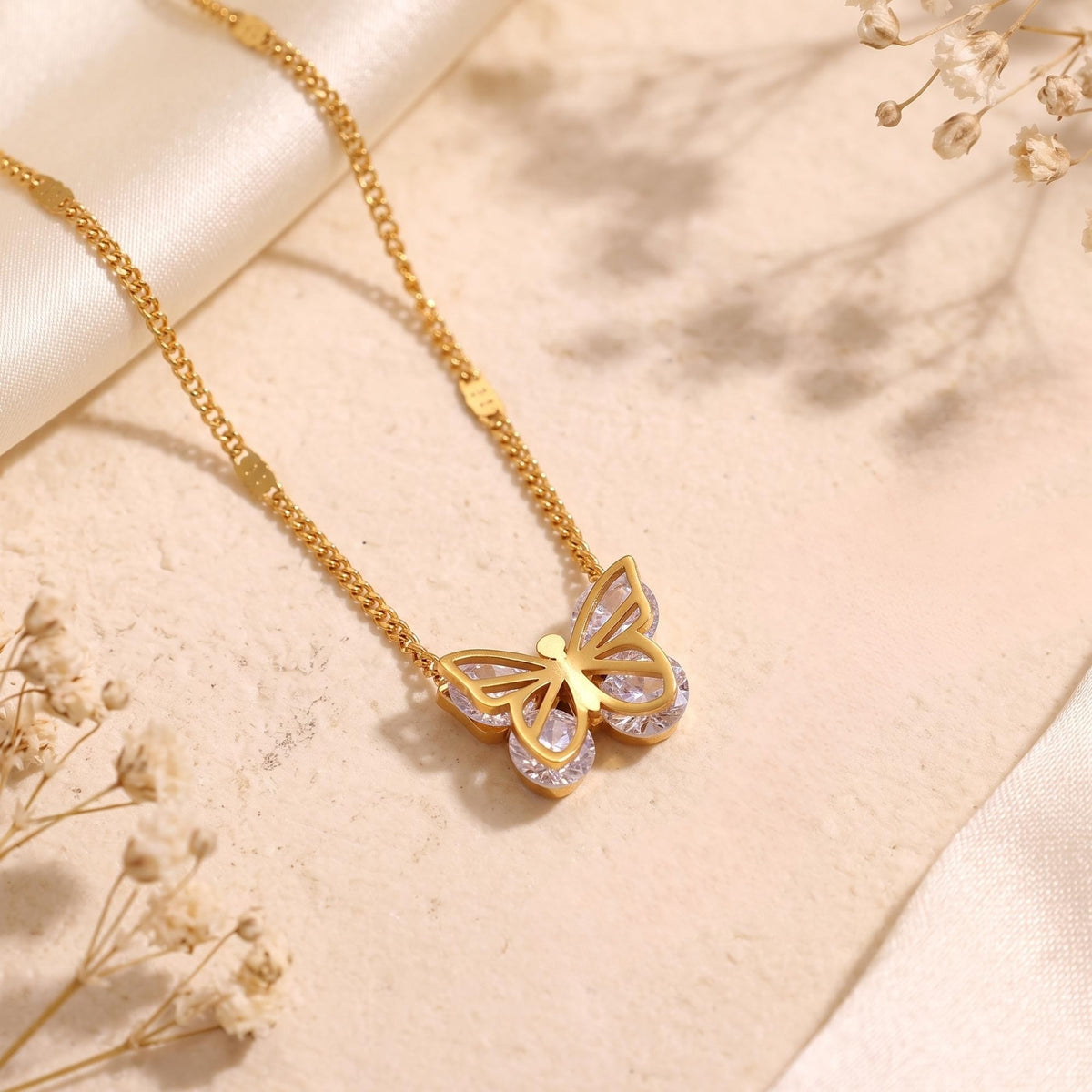 The Filigree Butterfly Necklace