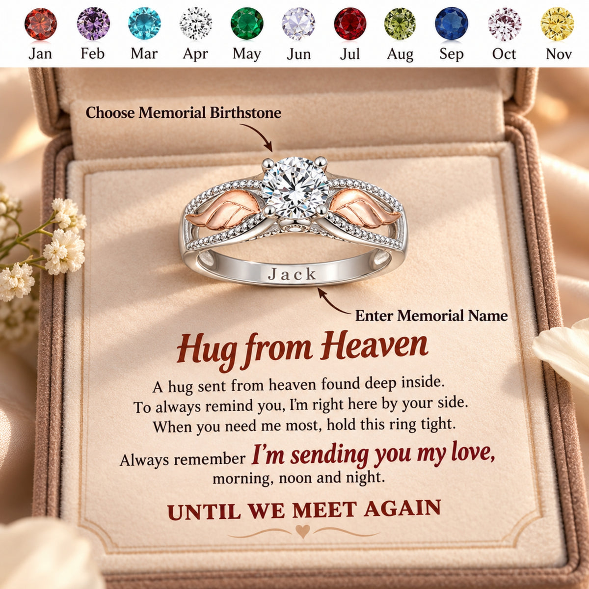 The Heavenly Angel Wings Ring