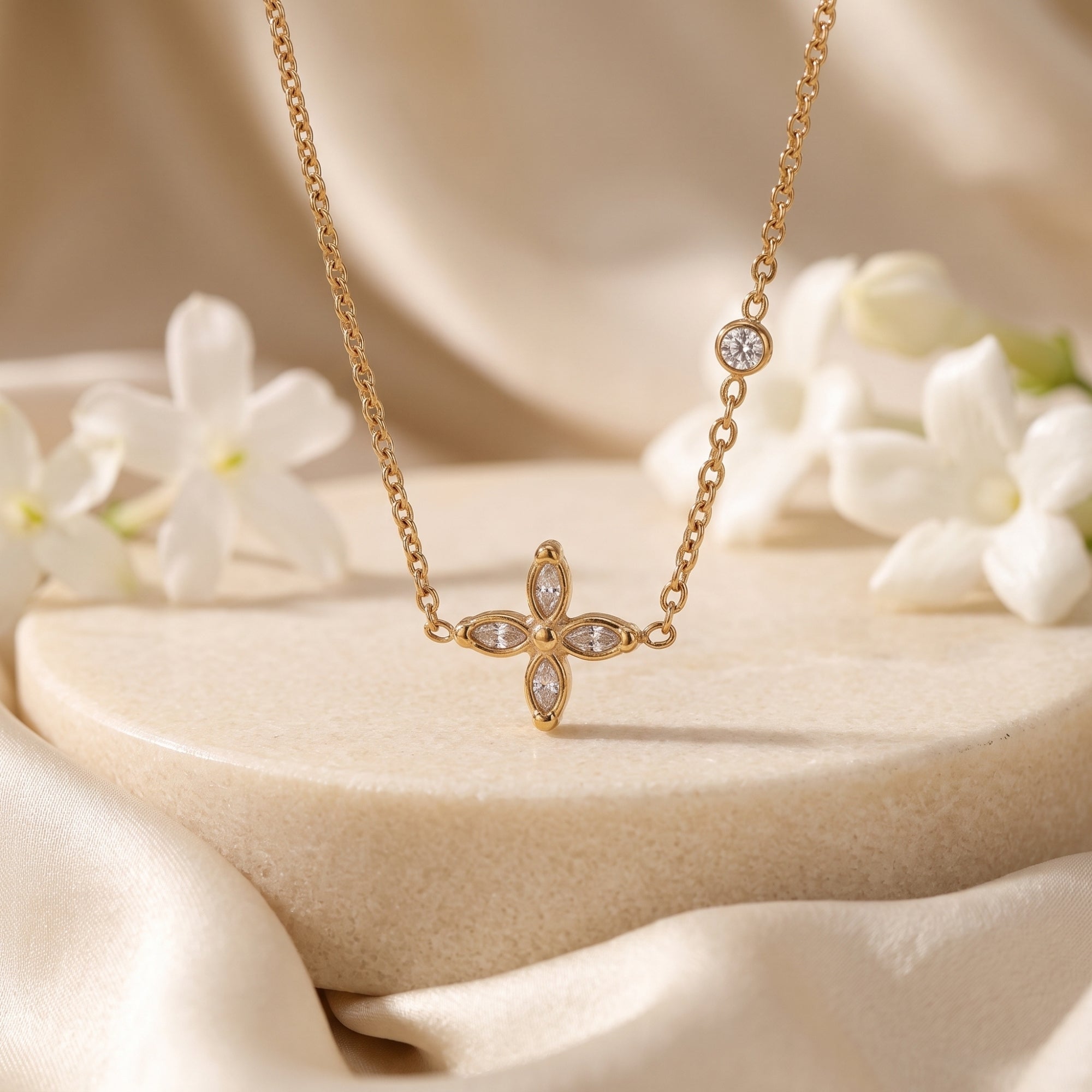 The Jasmine Station Necklace