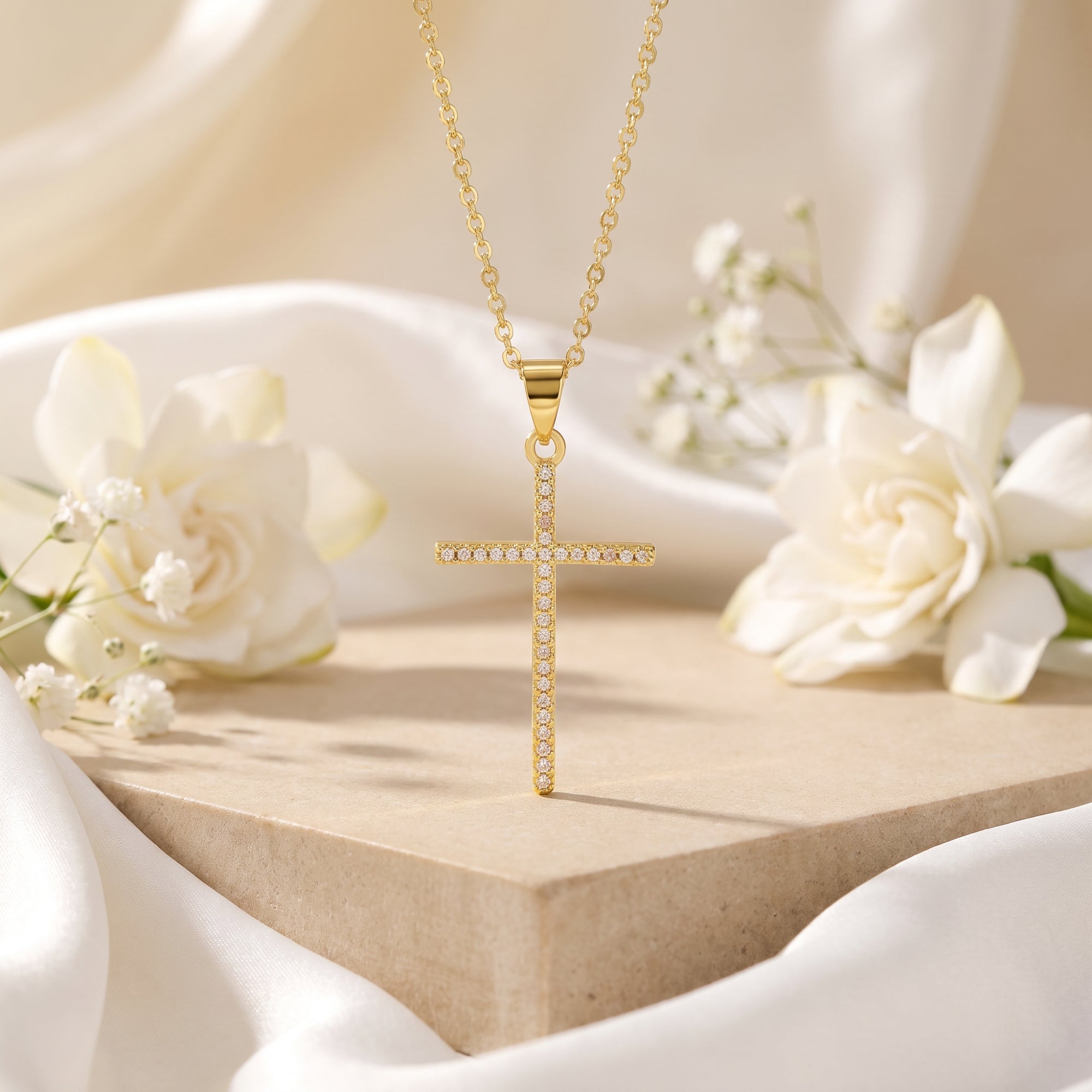 The Aurelia Cross Necklace