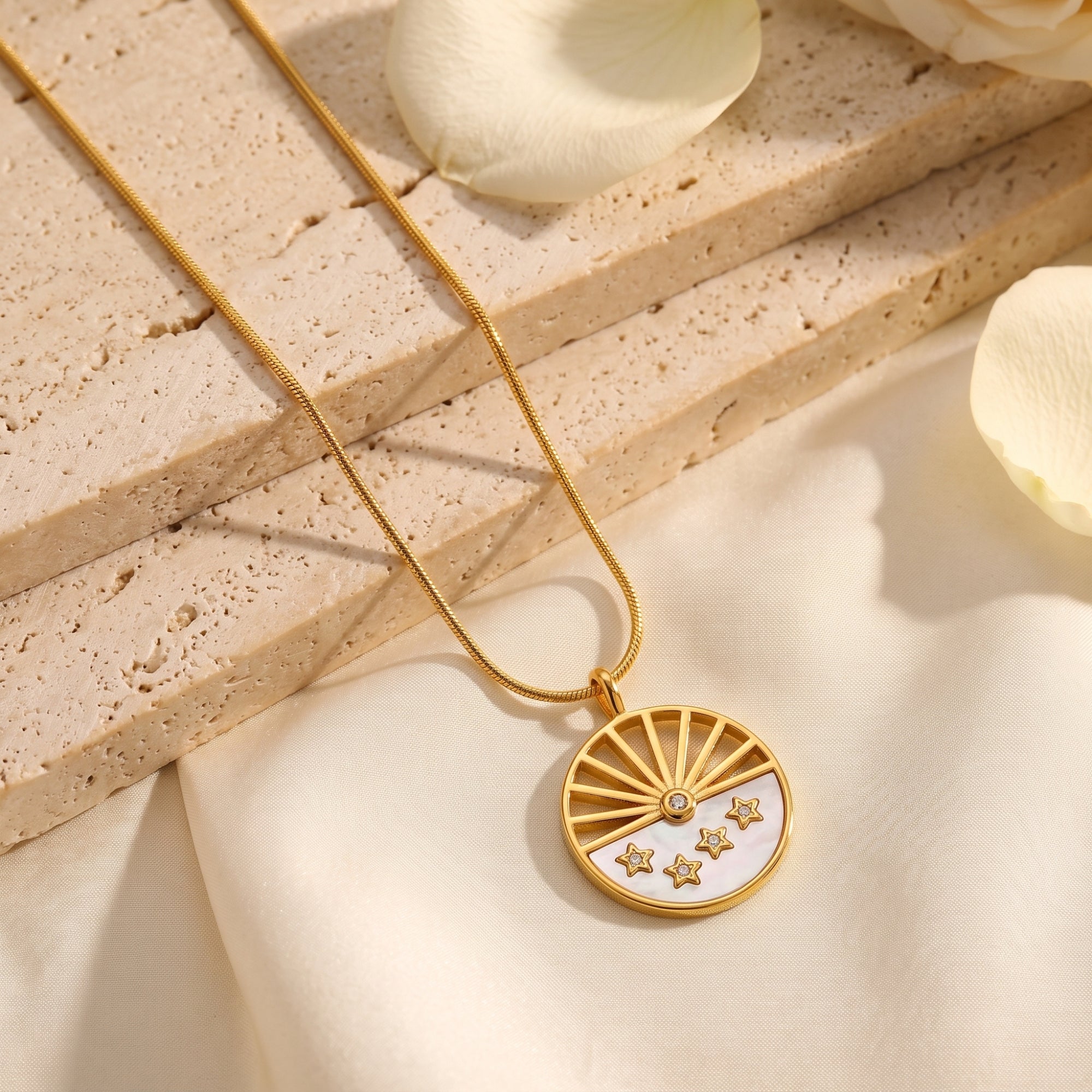 The Celestial Sunburst Necklace