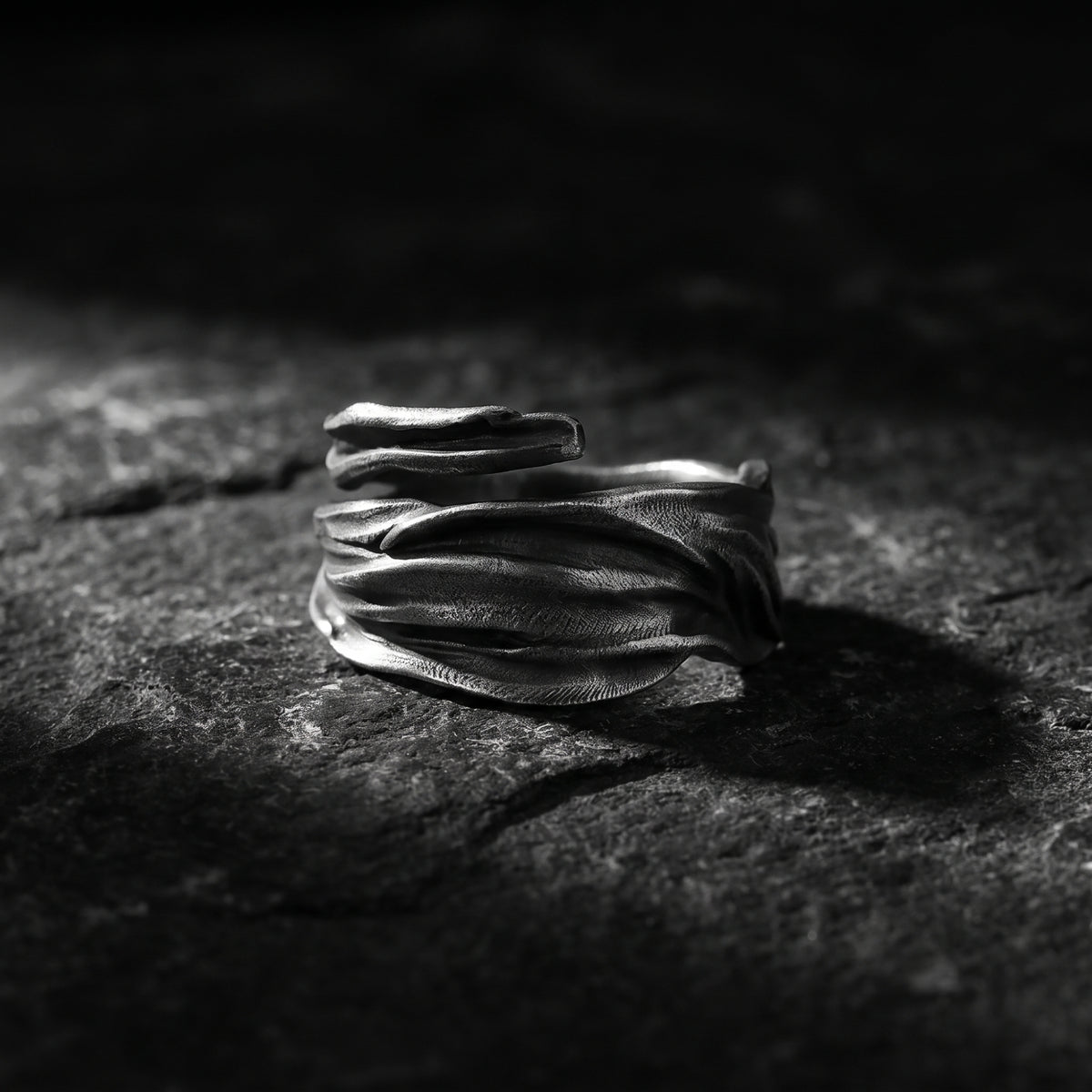 The Strata Layered Open Ring