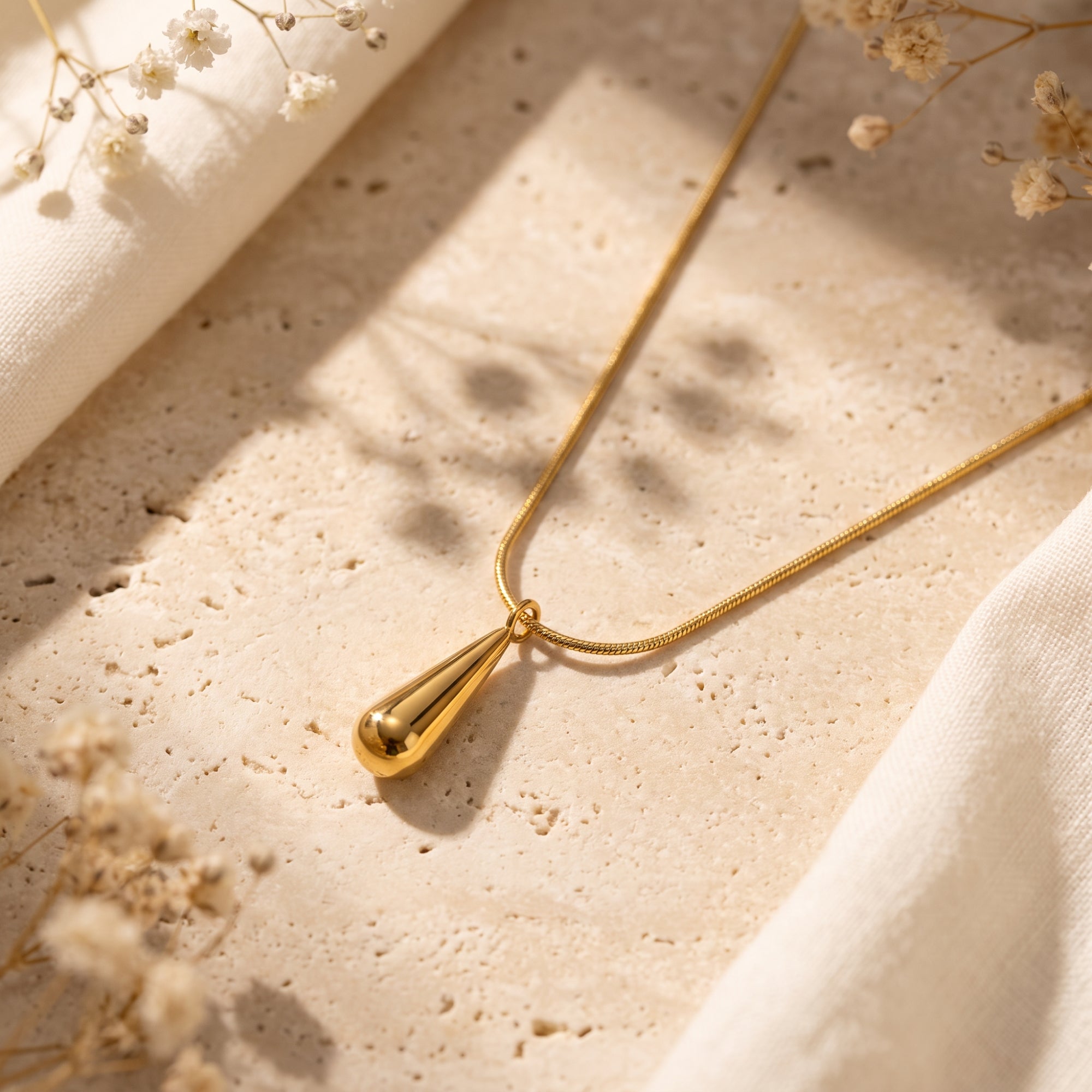 The Liquid Teardrop Necklace