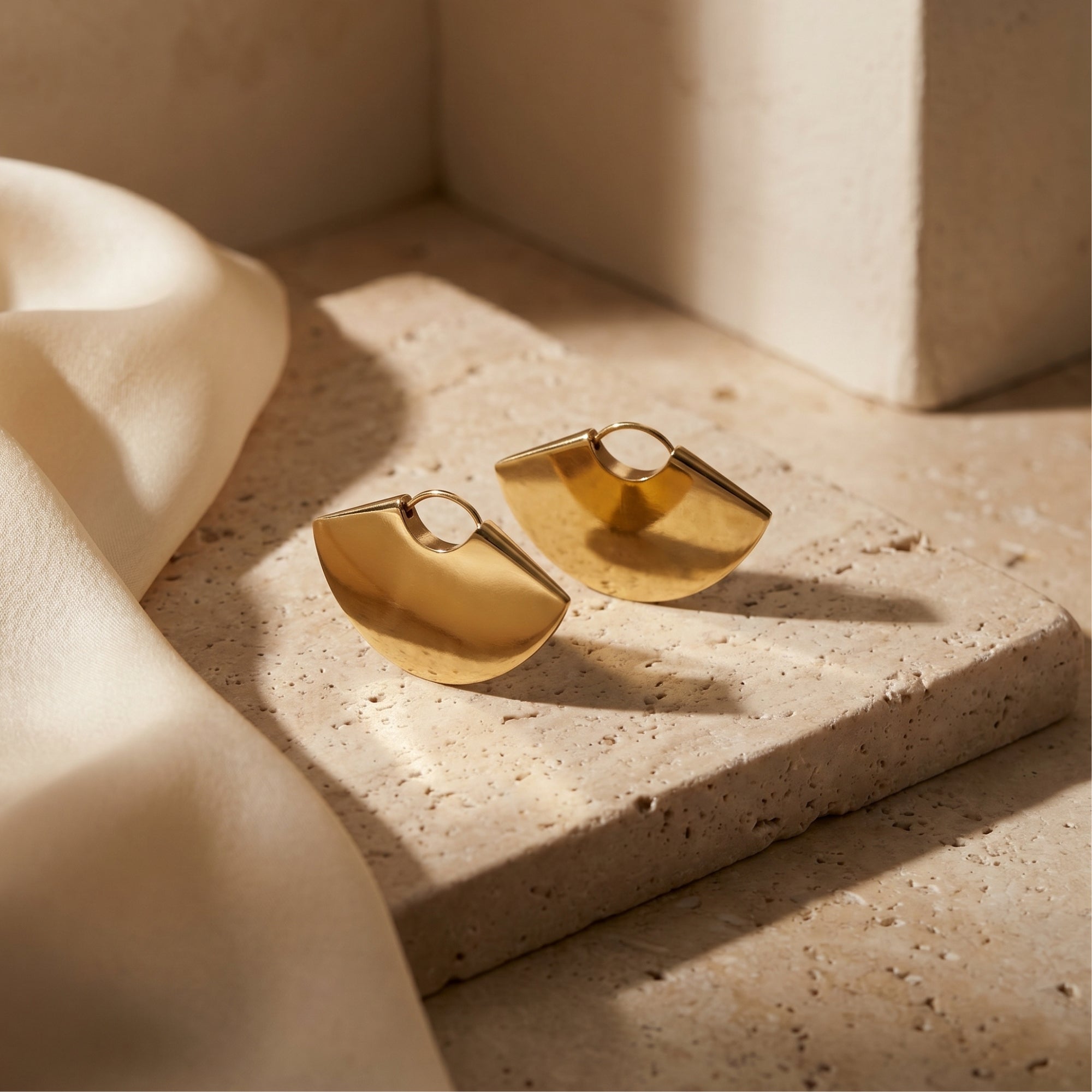 The Aeolia Fan Earrings