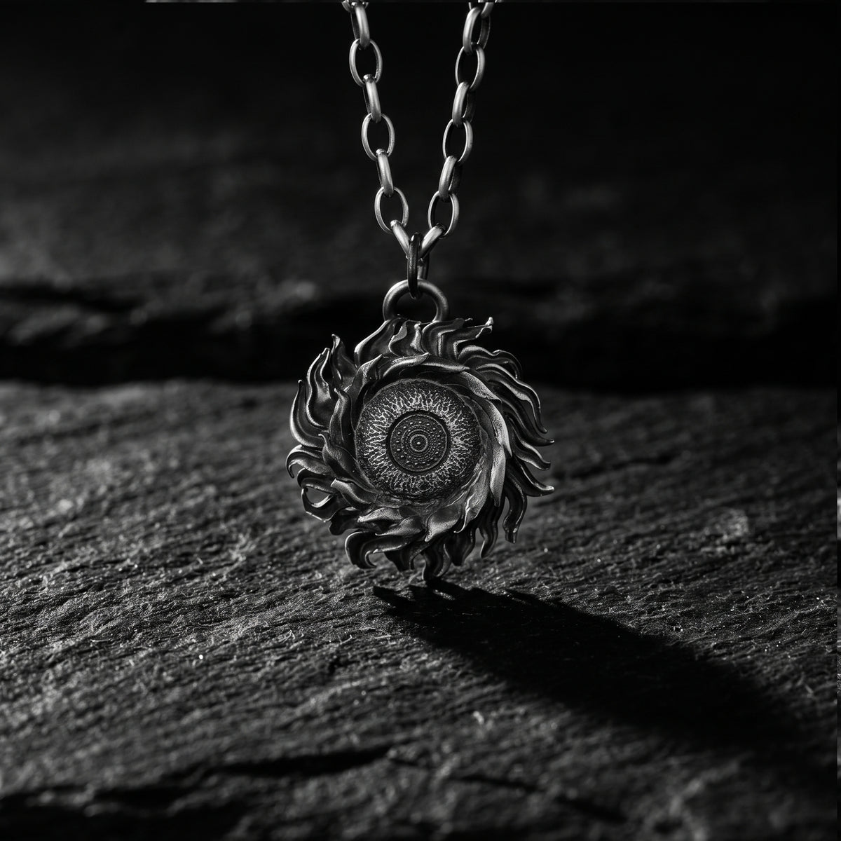 The Solaris Flare Pendant Necklace