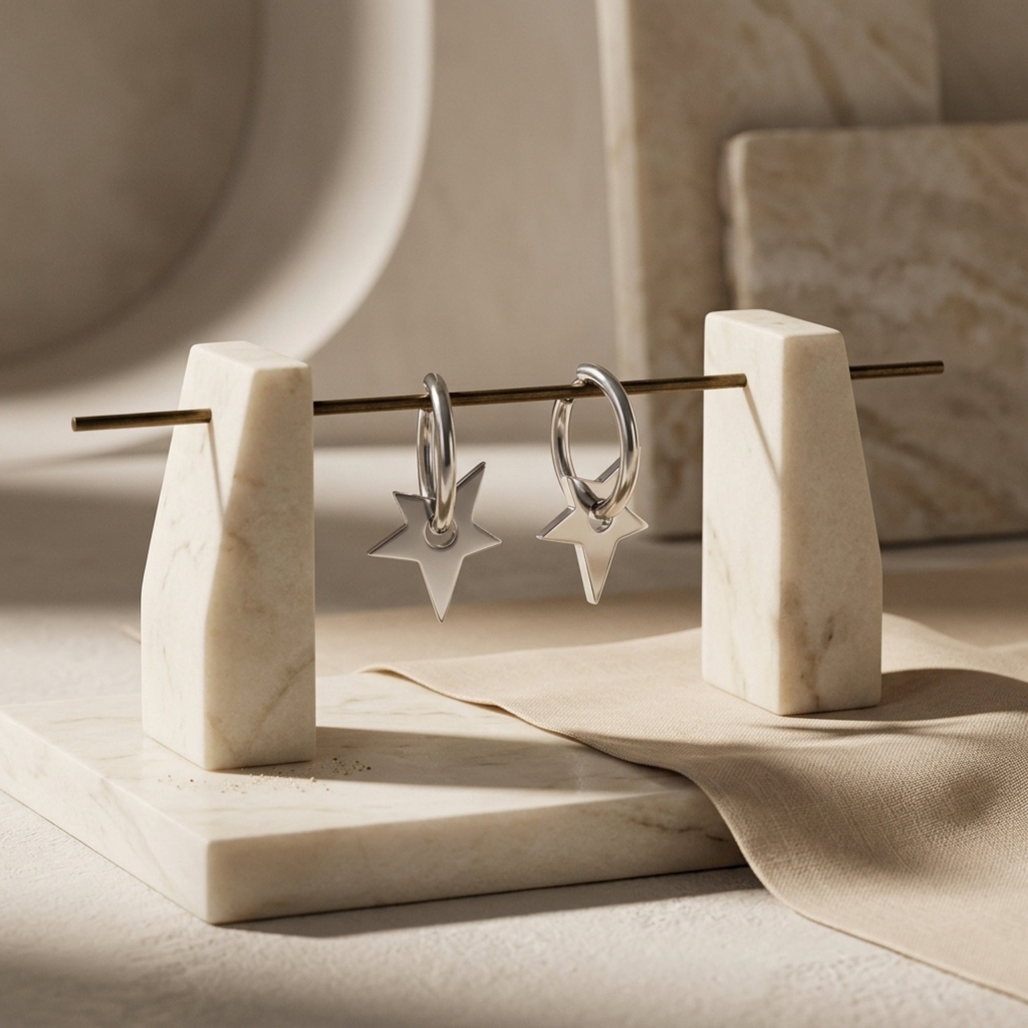 The Astra Hoop Earrings