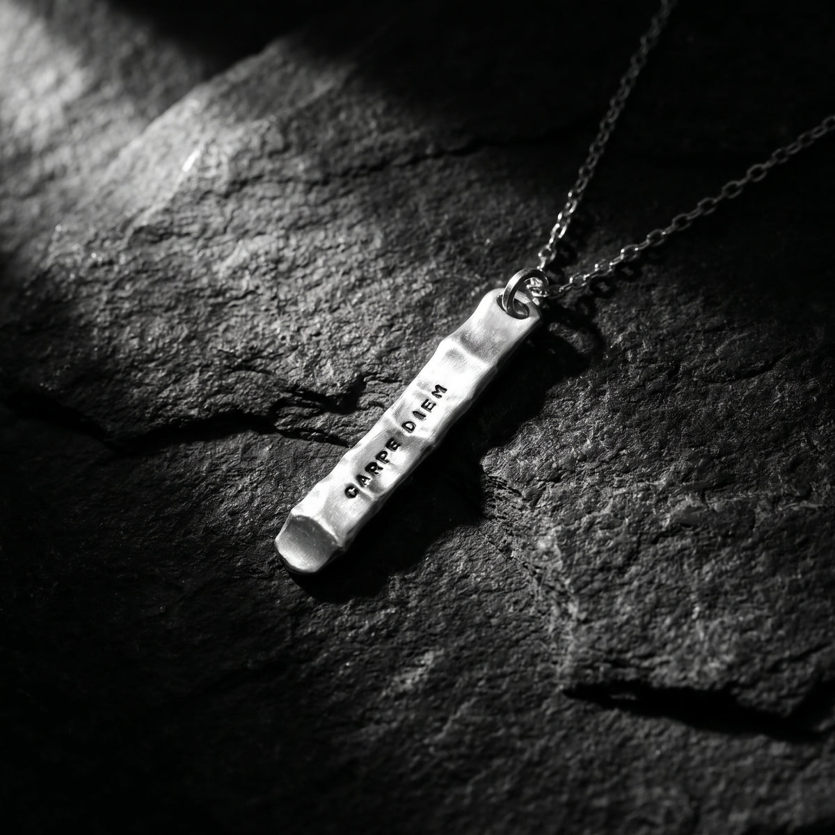 The Carpe Diem Bar Necklace