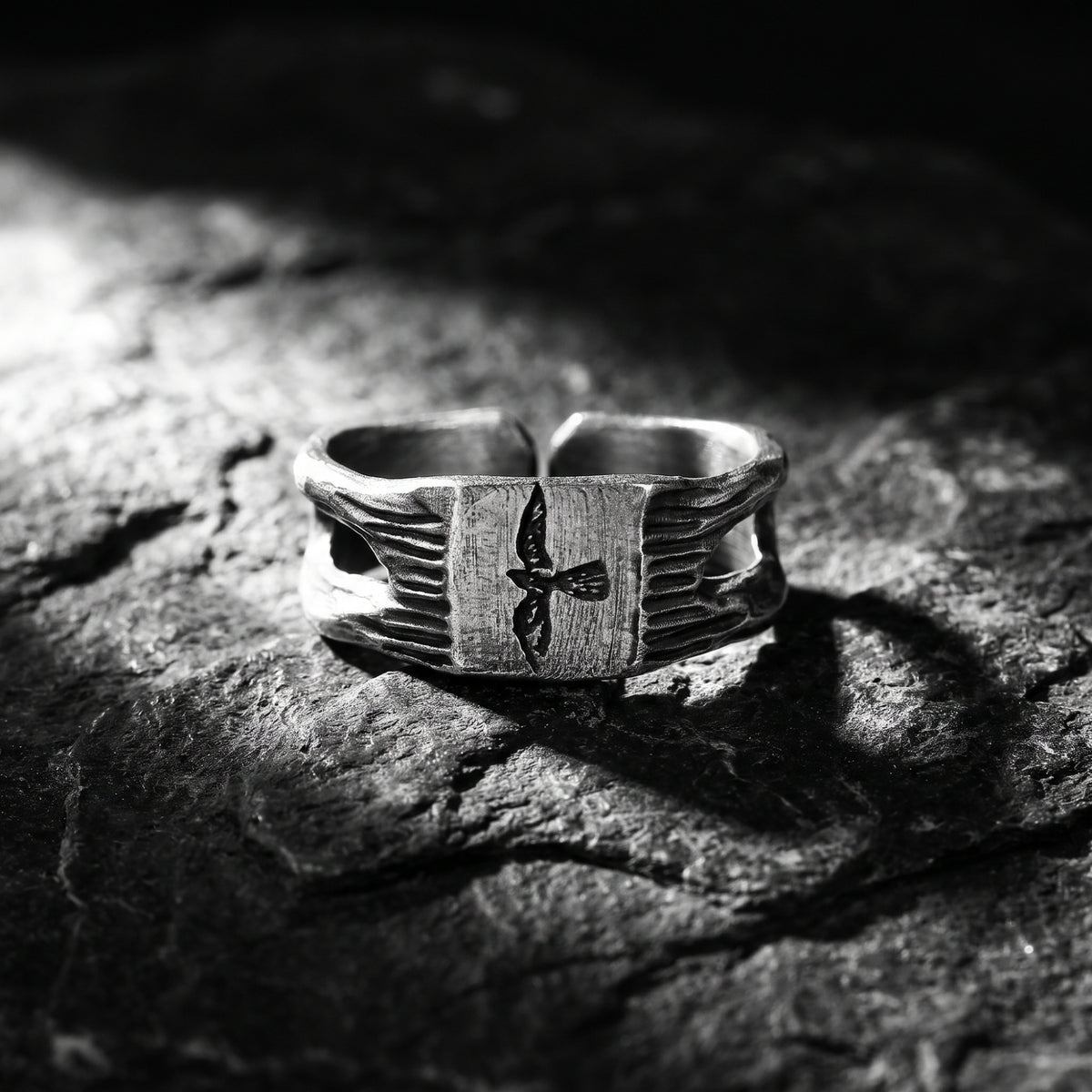 The Soaring Falcon Signet Ring