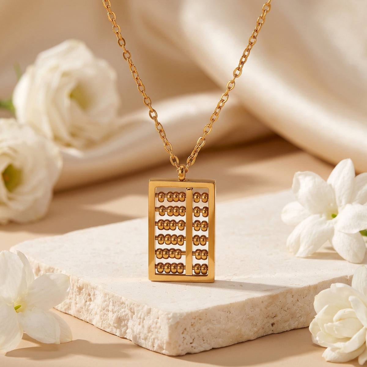 The Heritage Abacus Necklace