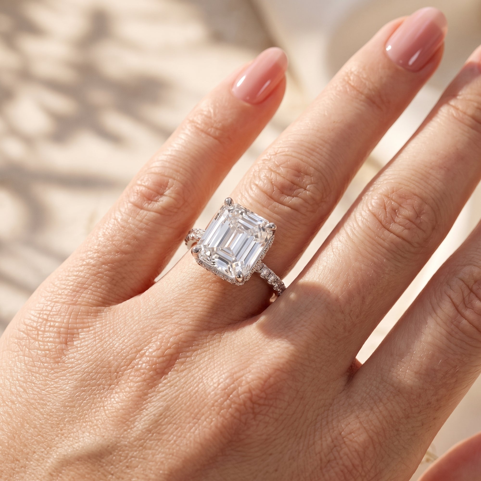 The Emerald Solitaire Ring