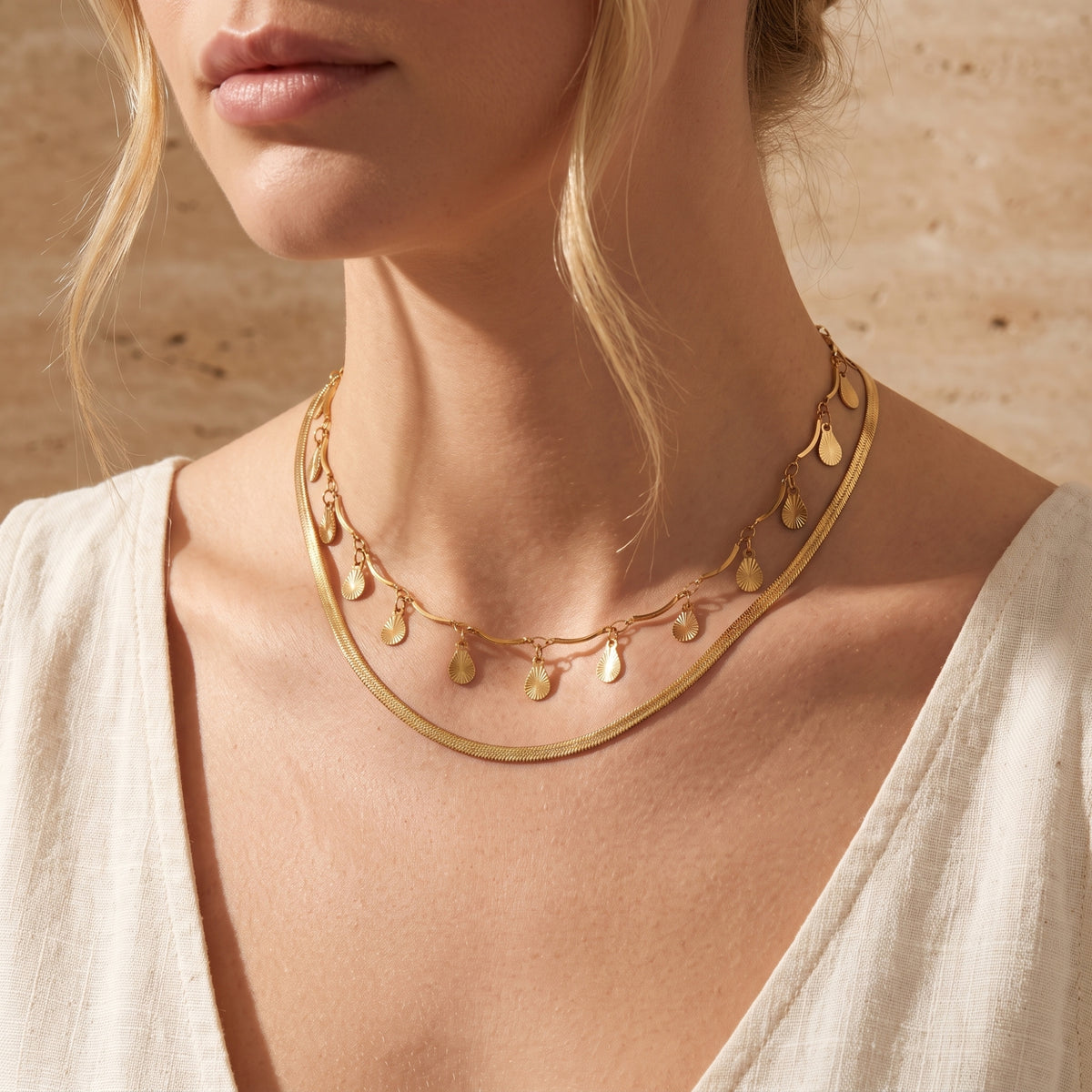 The Radiant Teardrop Necklace