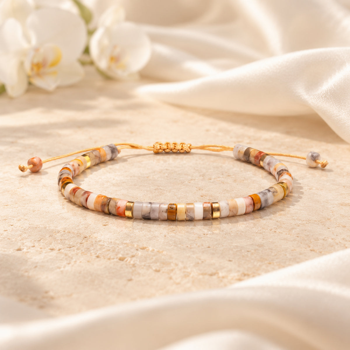 The Resilient Stone Cord Bracelet