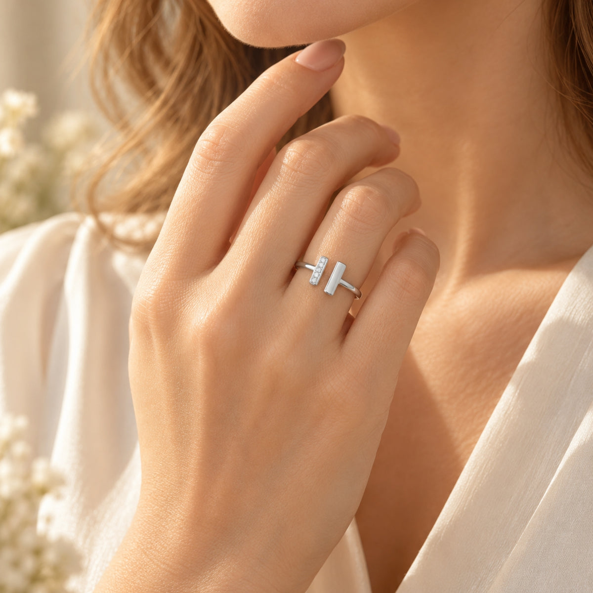 The Thick & Thin Cuff Ring