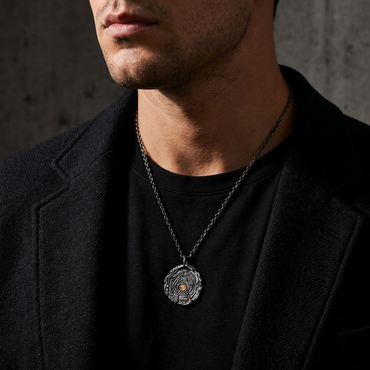 The Growth Ring Pendant Necklace