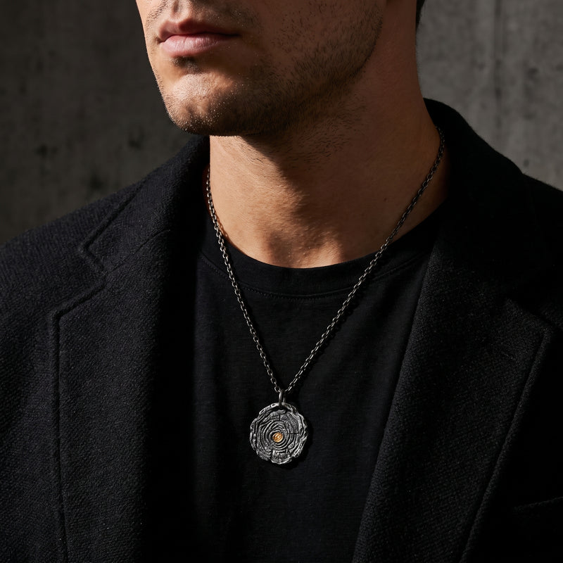 The Growth Ring Pendant Necklace