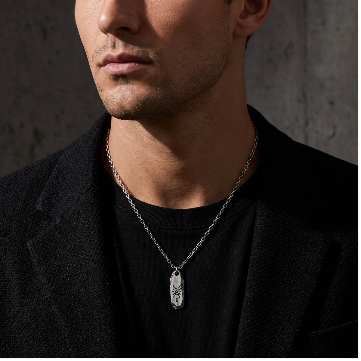 The Solstice Bar Pendant Necklace