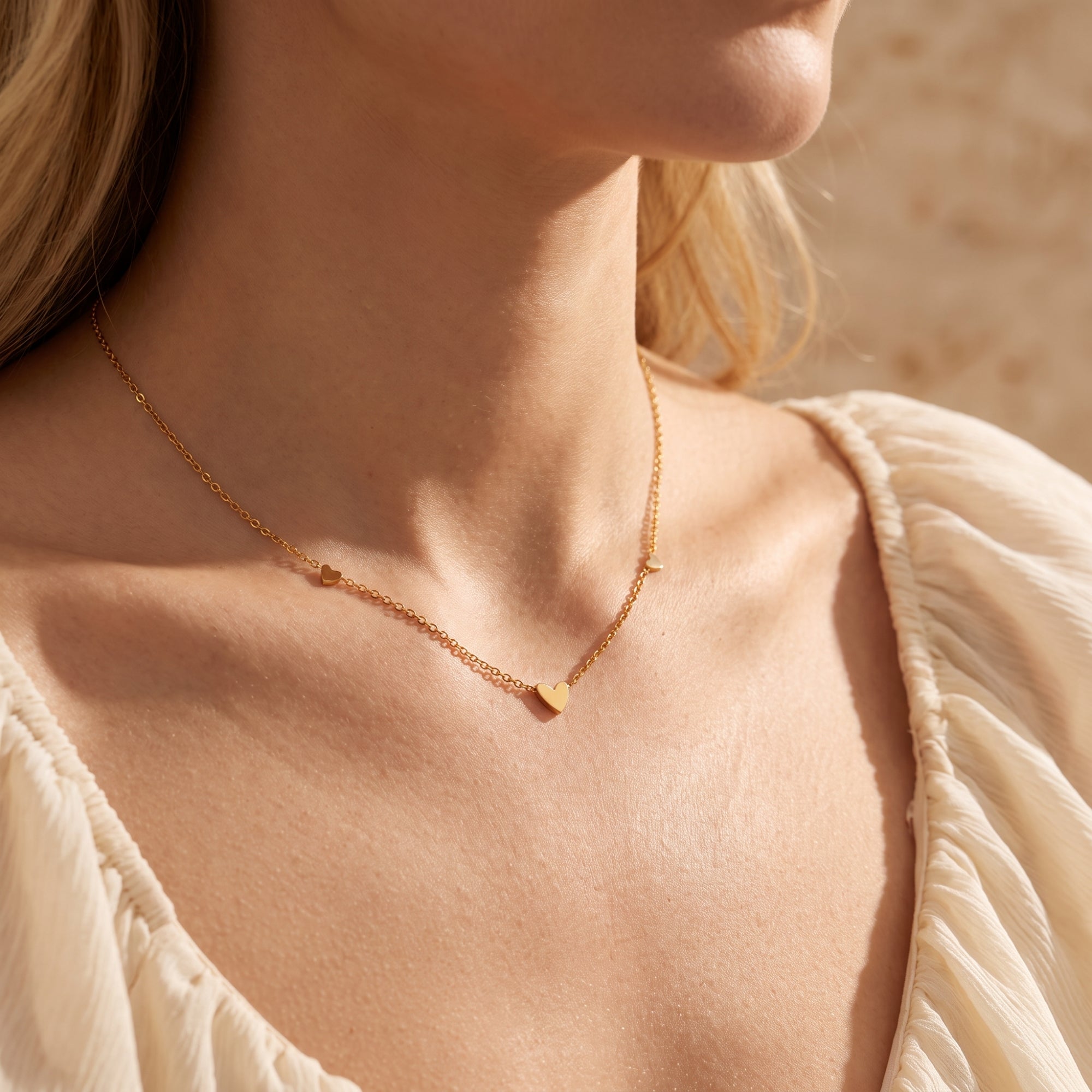 The Amora Heart Station Necklace