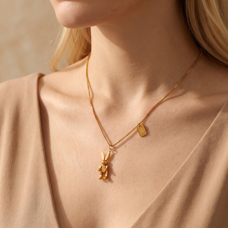 The Articulated Rabbit Necklace