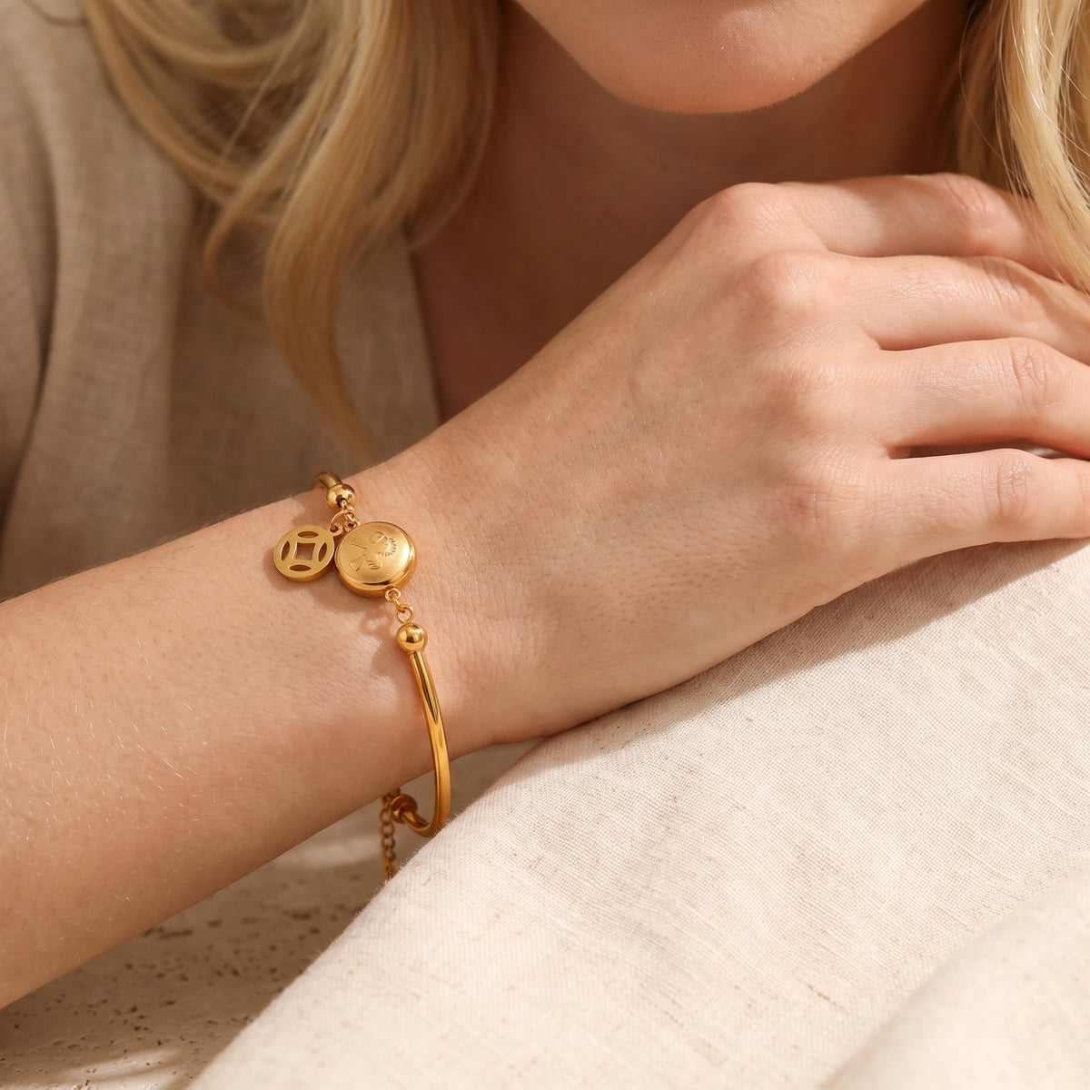 The Fortune Coin Station Bracelet