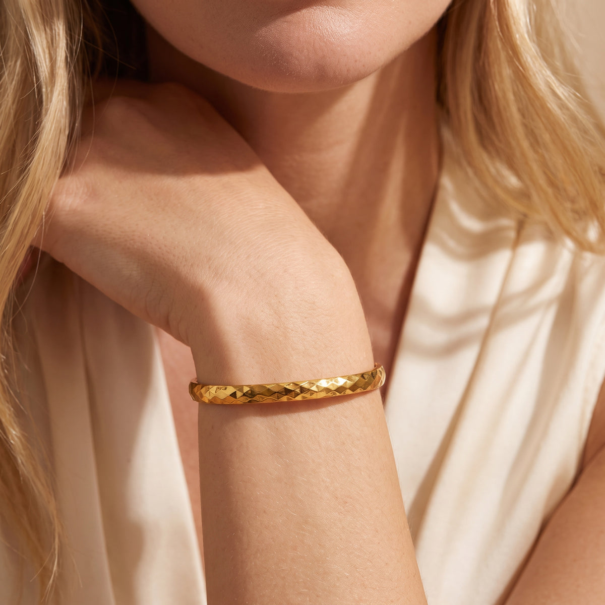 The Faceted Geo Bracelet